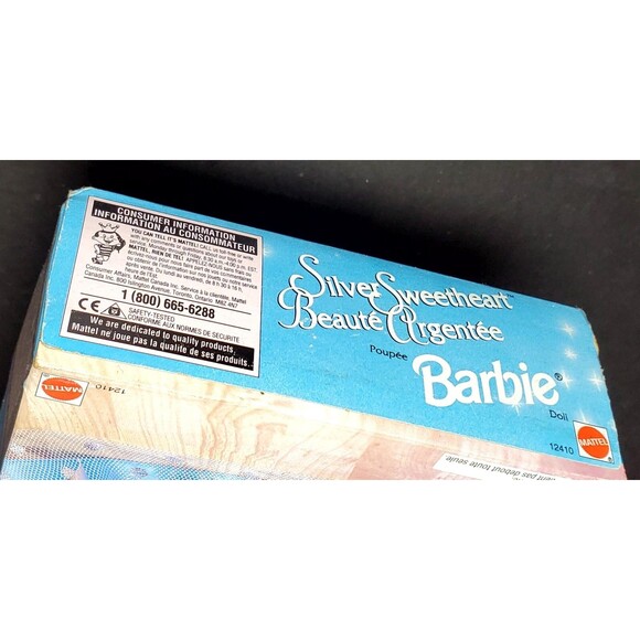 Silver Sweetheart Barbie 1994 Sears Exclusive Limited #12410 Damaged Box Collect - Picture 12 of 13